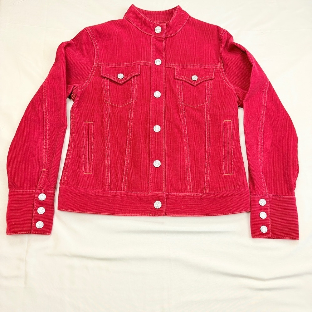 GAP Vintage Brick Red corduroy Jacket - Picture 2 of 12